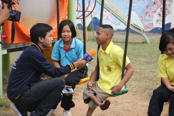 NationTV ได้มาสัมภาษณ์นักเรียน ในหัวข้อ " นักเรียนโรงเรียนศรีสังวาลย์ขอนแก่น ฝากความคาดหวังถึงนายกในวันเด็กแห่งชาติ "