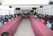 ชมรมเทเบิลเทนนิสคนพิการไทย ได้จัด โครงการปิงปองสอนน้อง และมอบอุปกรณ์กีฬา