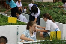 ในระหว่างวันที่ 15-17 มิถุนายน 2558 โรงเรียนร่วมฤดีแผนกสวิตสคูลเข้ามาจัดกิจกรรมร่วมกับโรงเรียนศรีสังวาลย์ขอนแก่นโดยร่วมกันทาสีแป